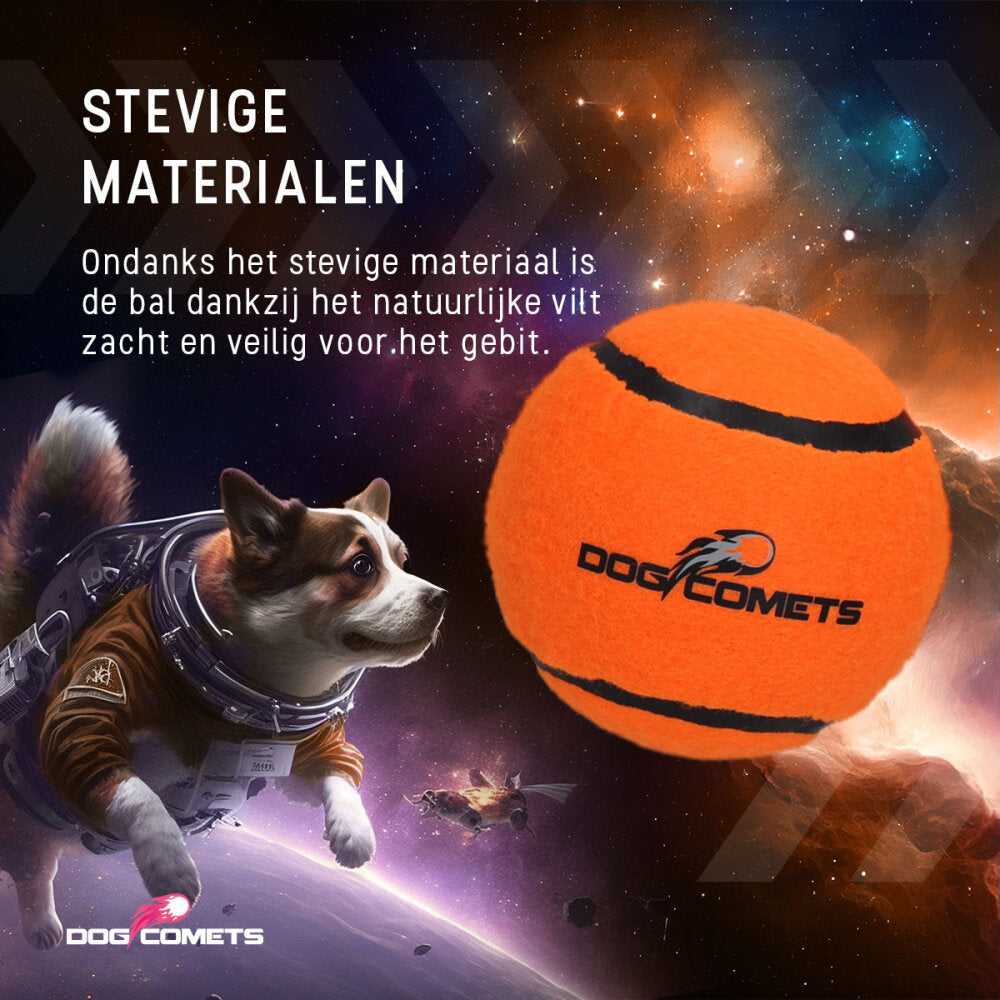 Dog Comets Tennisbal Starlight S Oranje