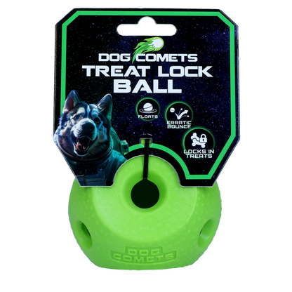 Dog Comets Treat Lock Ball Groen
