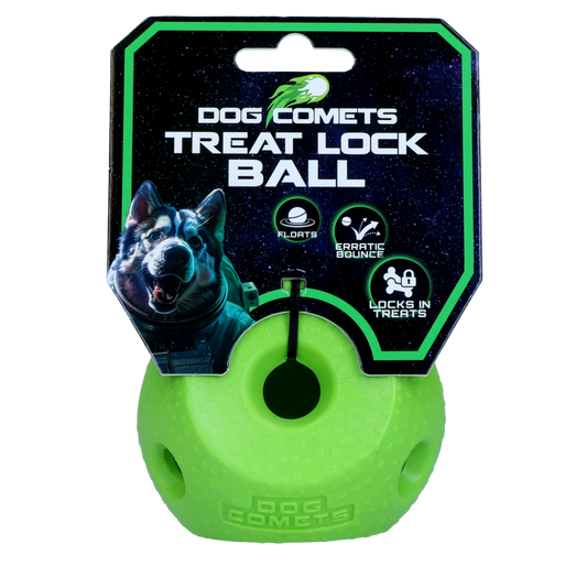 Dog Comets Treat Lock Ball Groen