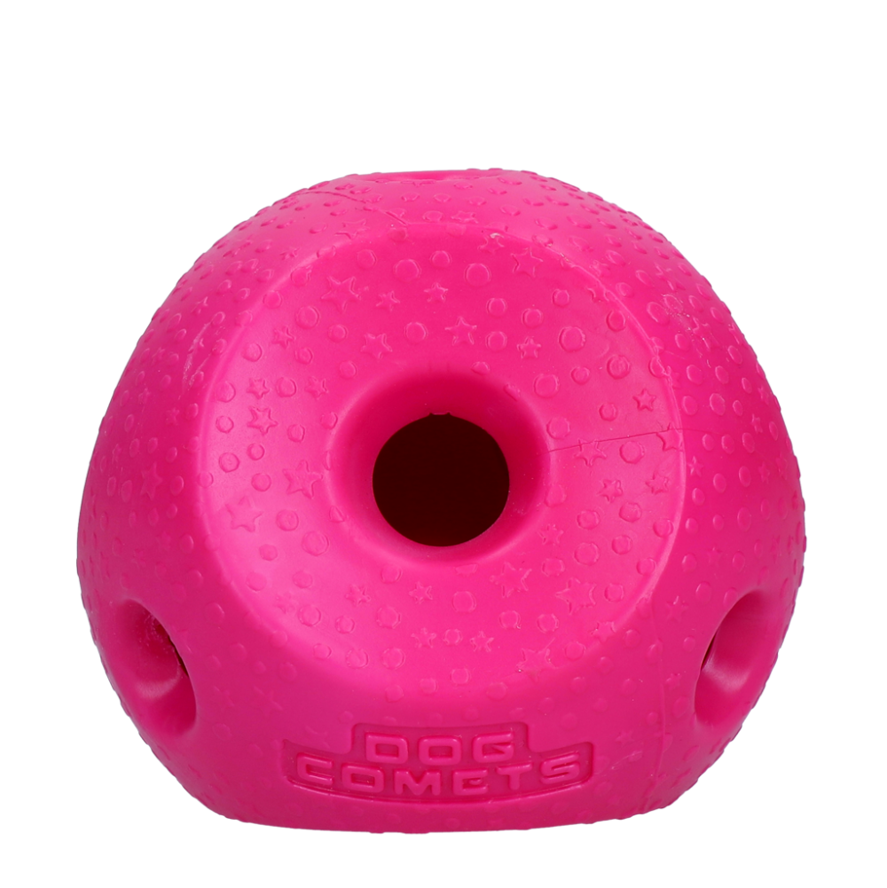 Dog Comets Treat Lock Ball Roze
