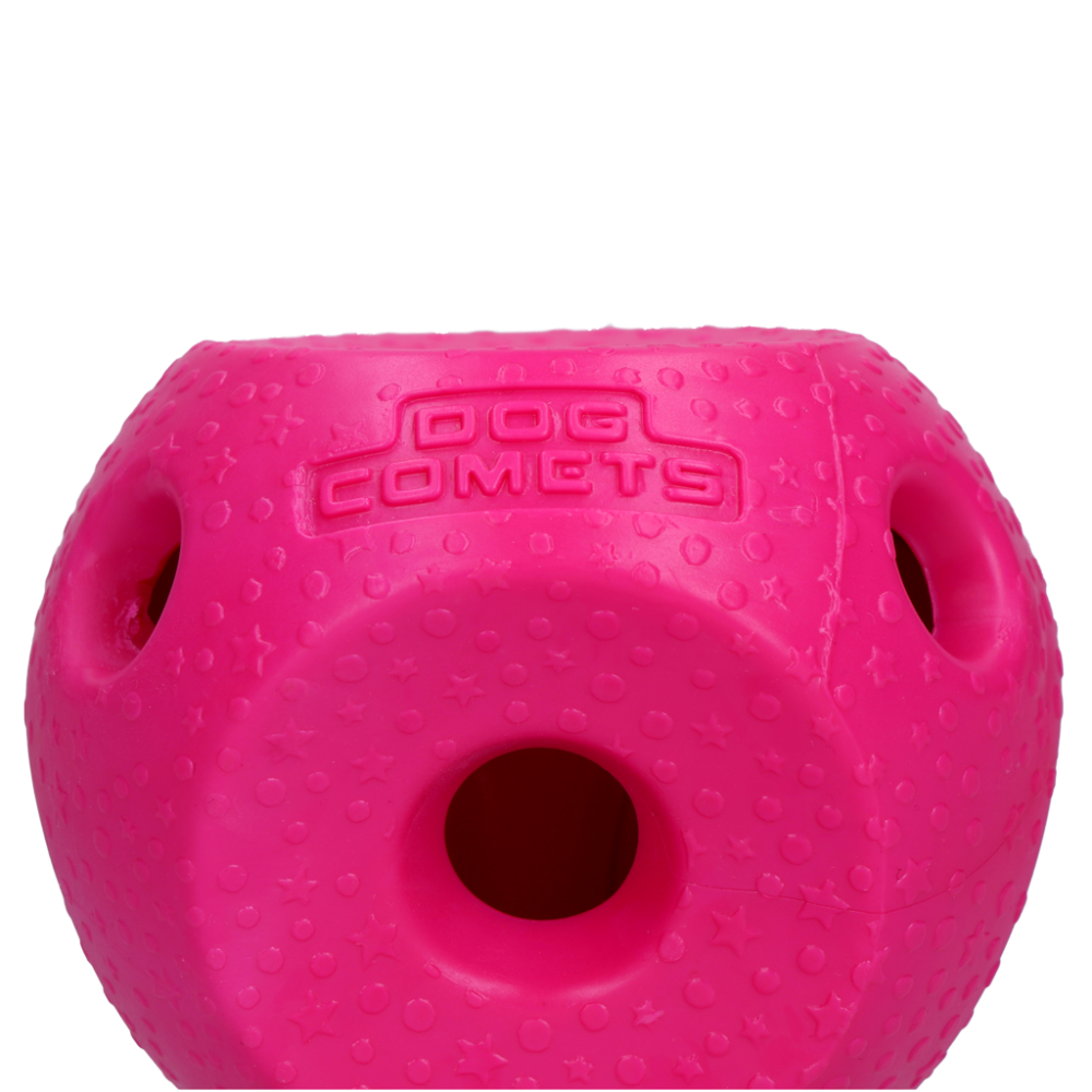 Dog Comets Treat Lock Ball Roze