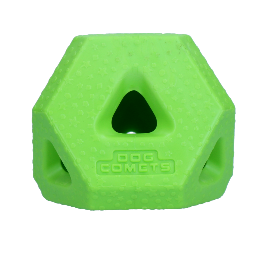 Dog Comets Treat Lock Cube Groen
