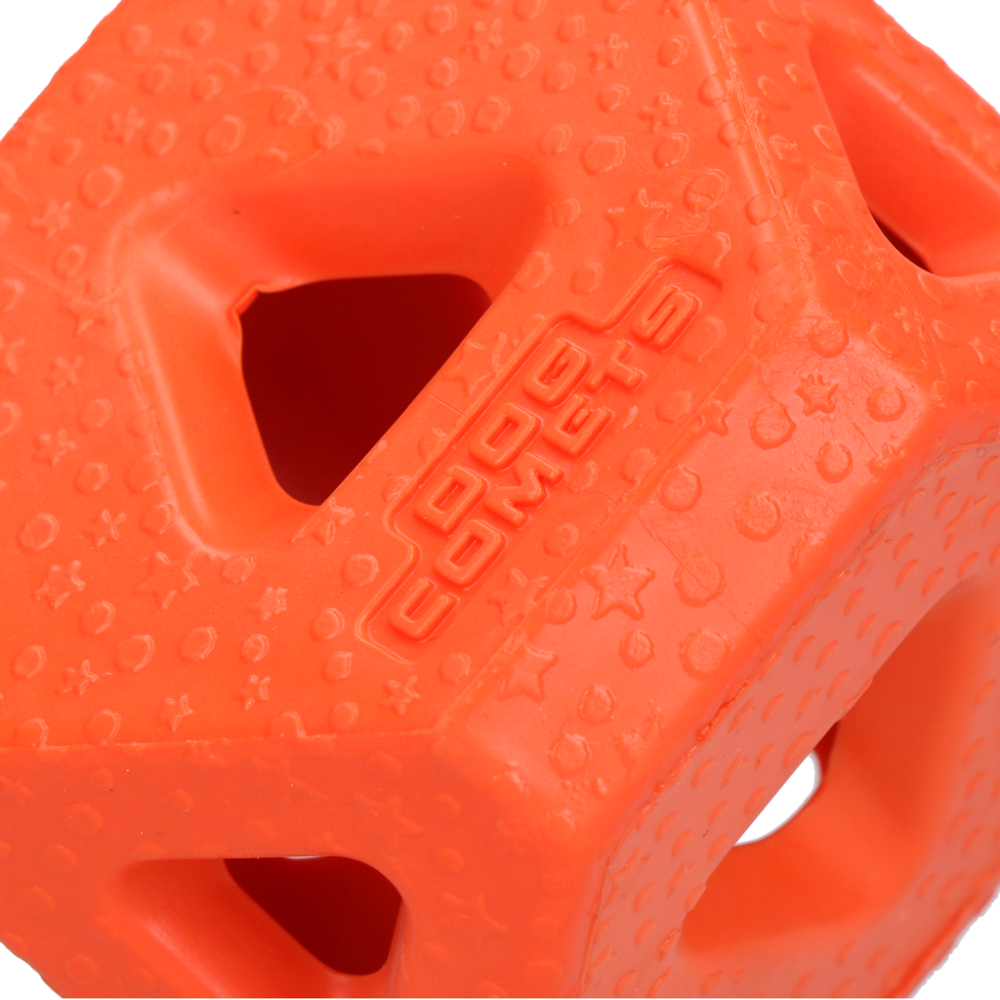 Dog Comets Treat Lock Cube Oranje
