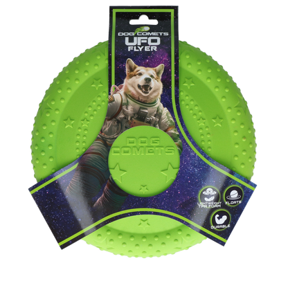 Dog Comets UFO Flyer Groen M
