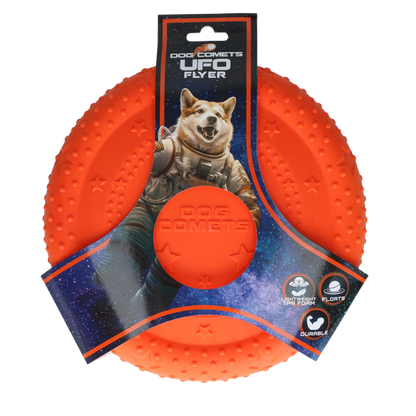 Dog Comets UFO Flyer Oranje M