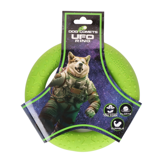 Dog Comets UFO Ring Groen S