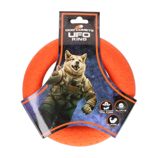 Dog Comets UFO Ring Oranje S