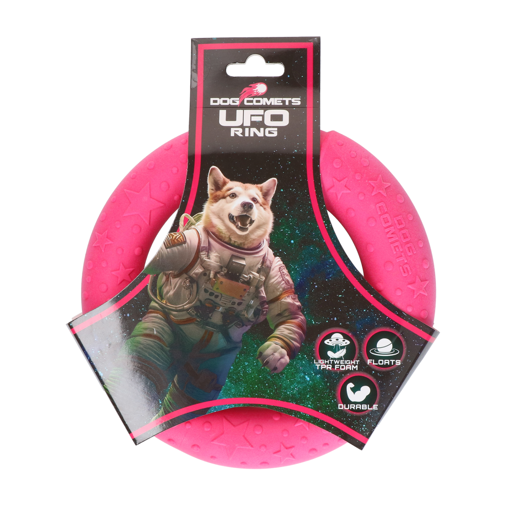 Dog Comets UFO Ring Roze S