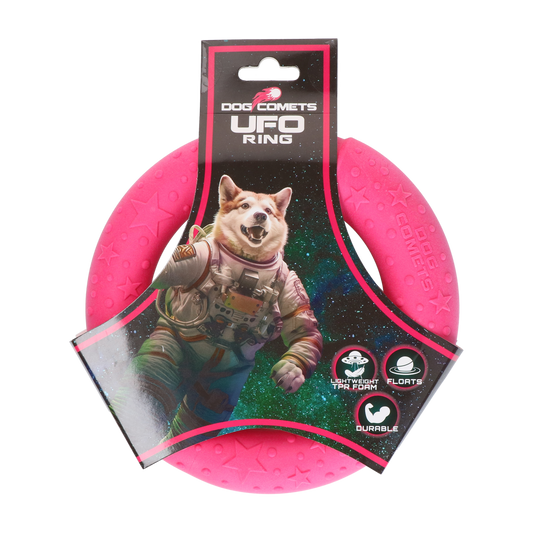 Dog Comets UFO Ring Roze S
