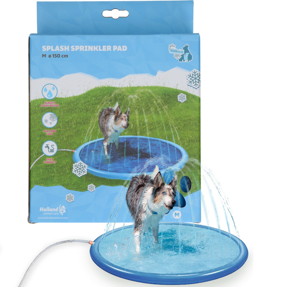 Coolpets Splash Sprinkler Pad M 150 cm