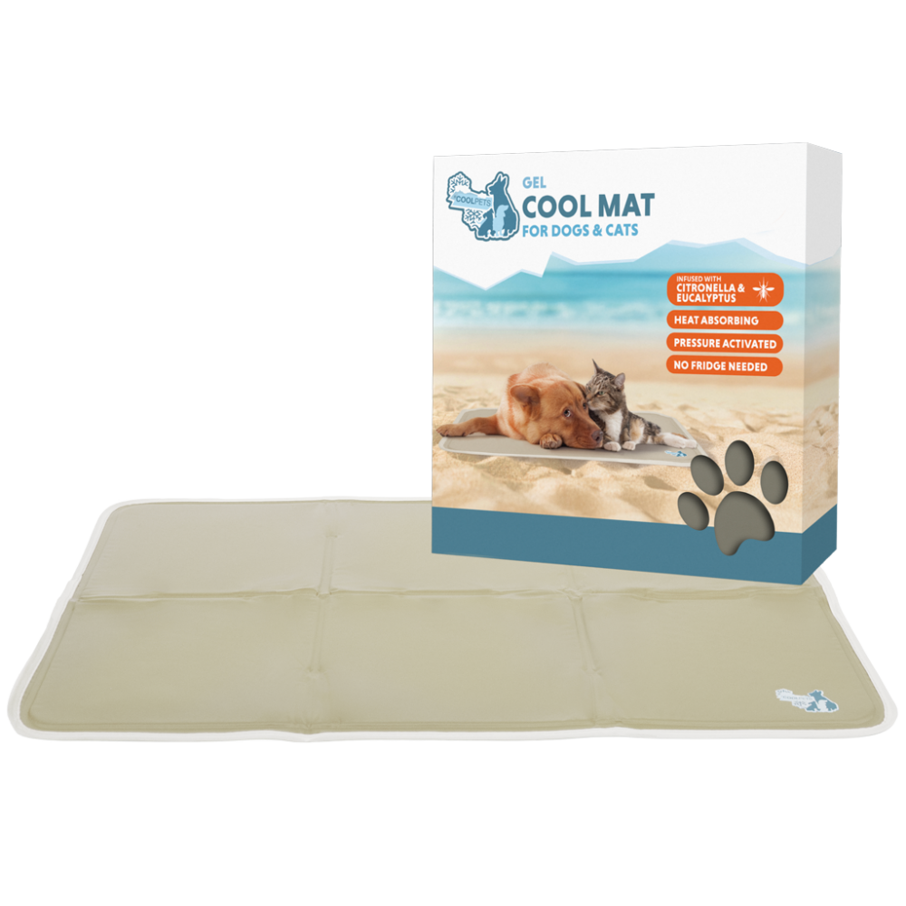 Coolpets Gel Cooling Mat Beige XL