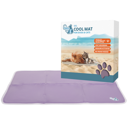 Coolpets Gel Cooling Mat Lila M