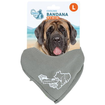 Coolpets Cooling Bandana Beige L