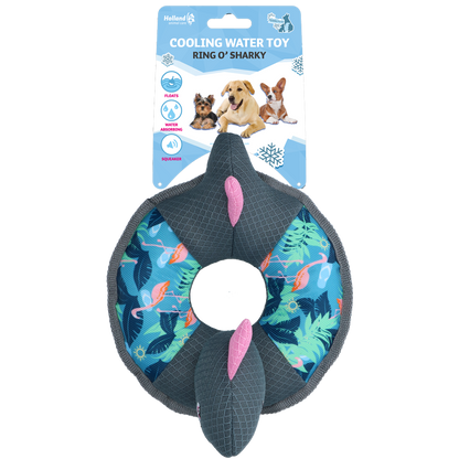 CoolPets Ring O' Sharky Flamingo