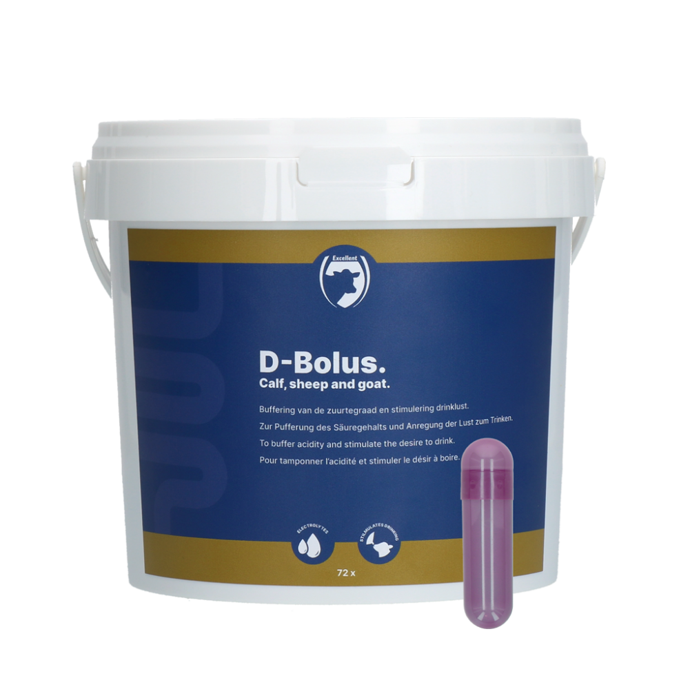 Excellent D-Bolus (Bicarbonaat) 72 stuks