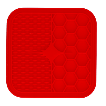 Eat Slow Live Longer Lick Mat Duo S Rood