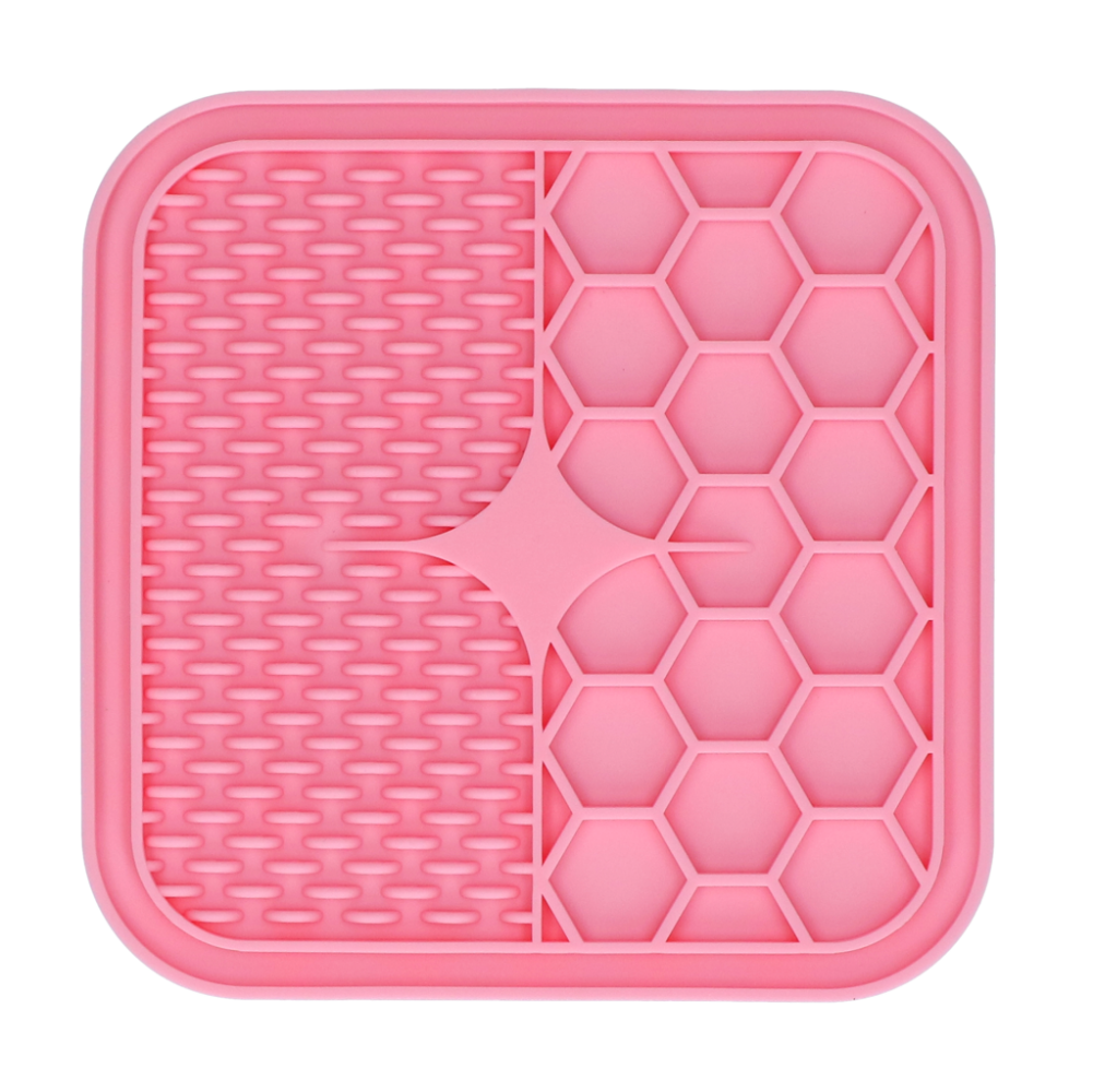 Eat Slow Live Longer Lick Mat Duo S Roze