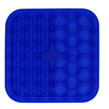 Eat Slow Live Longer Lick Mat Duo S Blauw