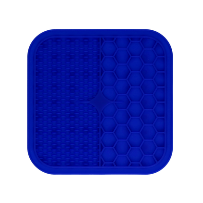 Eat Slow Live Longer Lick Mat Duo M Blauw