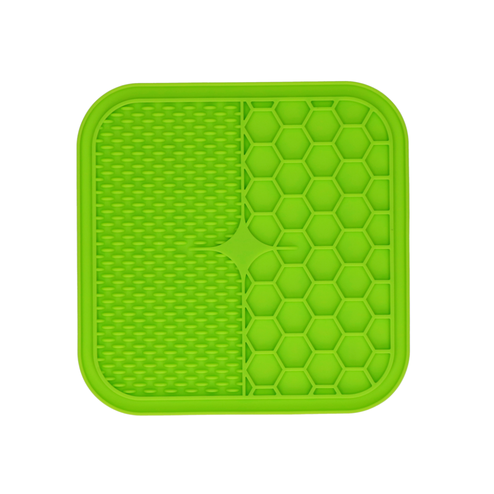 Eat Slow Live Longer Lick Mat Duo M Groen