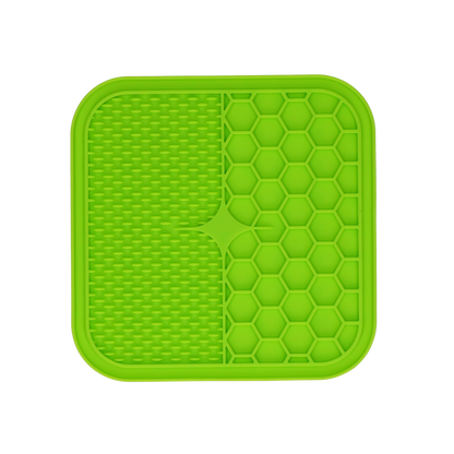 Eat Slow Live Longer Lick Mat Duo M Groen