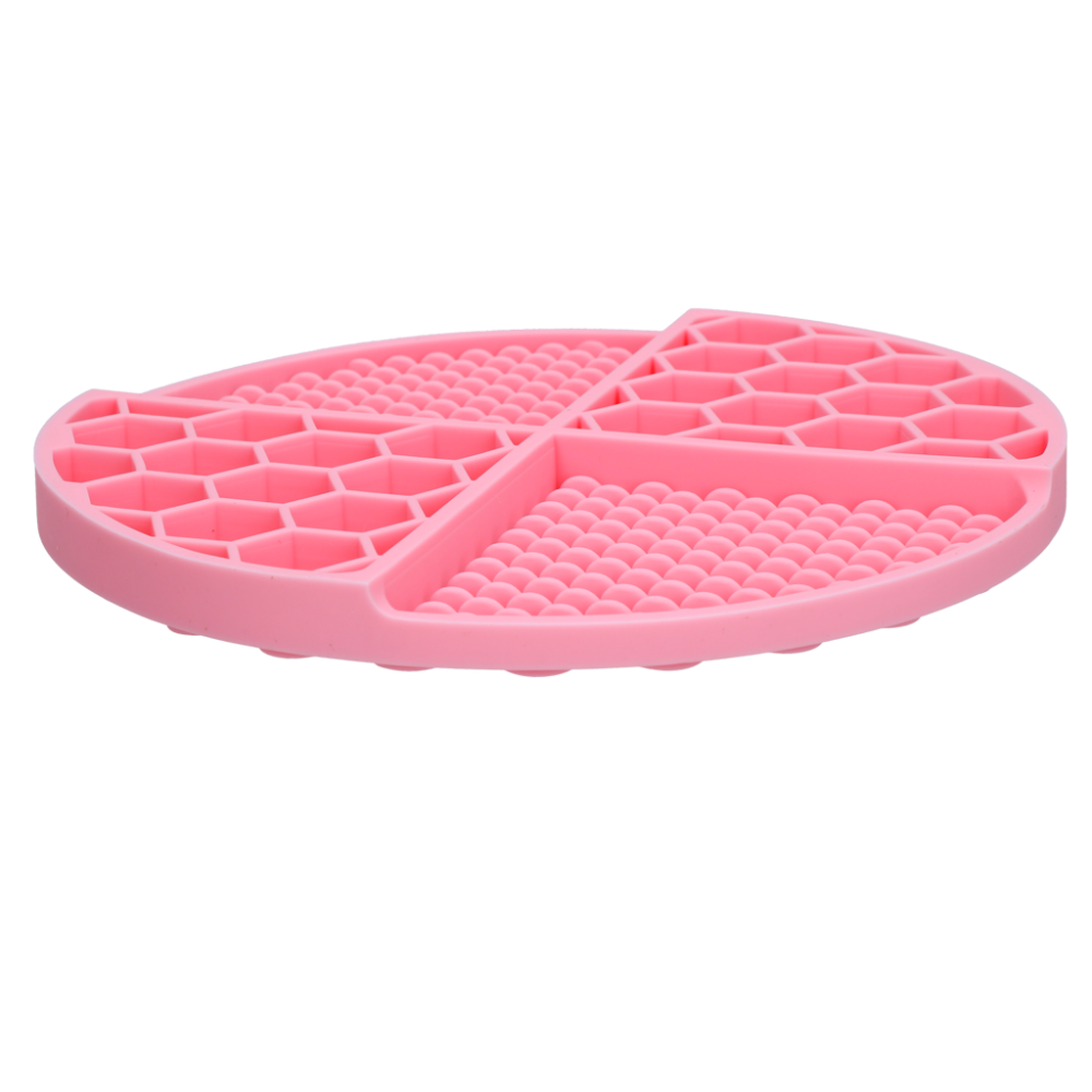 Eat Slow Live Longer Lick Mat Dimensions Circle Roze