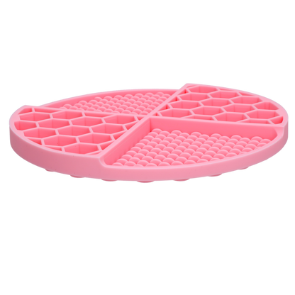 Eat Slow Live Longer Lick Mat Dimensions Circle Roze