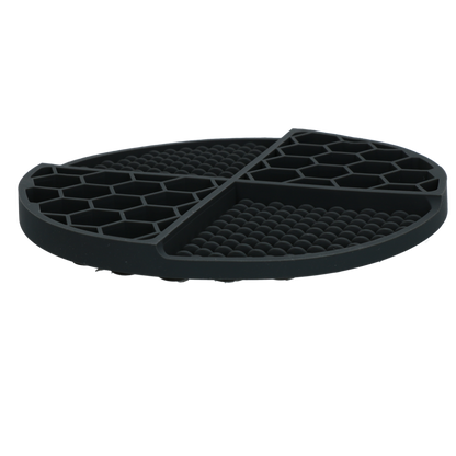 Eat Slow Live Longer Lick Mat Dimensions Circle Grijs