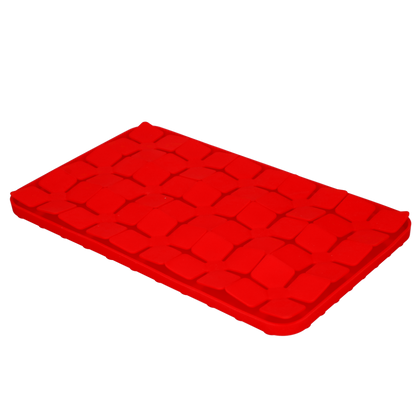 Eat Slow Live Longer Lick Mat Dimensions Flower Rood