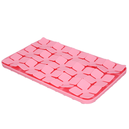 Eat Slow Live Longer Lick Mat Dimensions Flower Roze