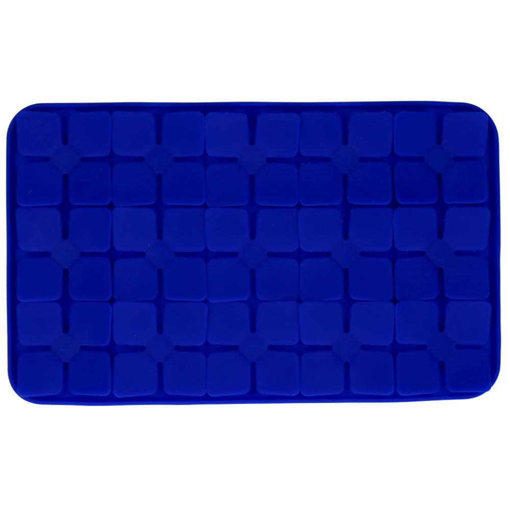 Eat Slow Live Longer Lick Mat Dimensions Flower Blauw