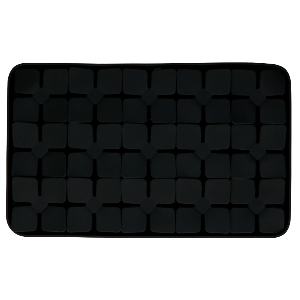 Eat Slow Live Longer Lick Mat Dimensions Flower Grijs