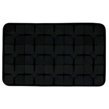 Eat Slow Live Longer Lick Mat Dimensions Flower Grijs