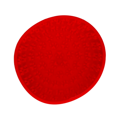 Eat Slow Live Longer Lick Mat Wobble Bowl Rood