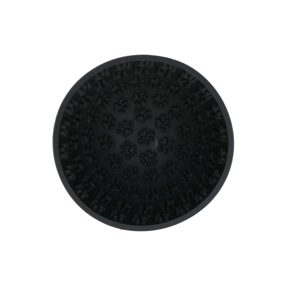 Eat Slow Live Longer Lick Mat Wobble Bowl Grijs