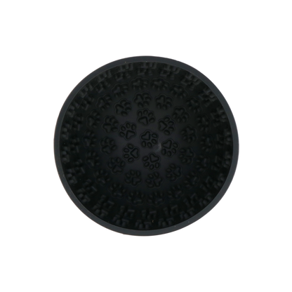 Eat Slow Live Longer Lick Mat Wobble Bowl Grijs