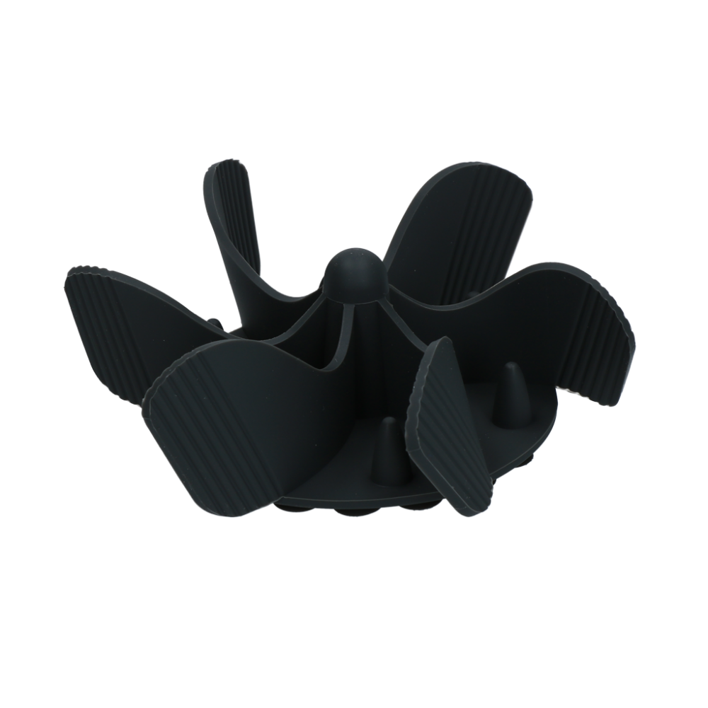 Eat Slow Live Longer Gobble Stopper Grijs M
