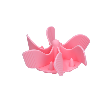 Eat Slow Live Longer Gobble Stopper Roze L
