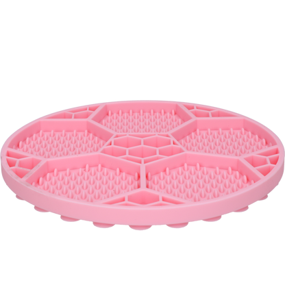 Eat Slow Live Longer Lick Mat Soccer Ball Roze