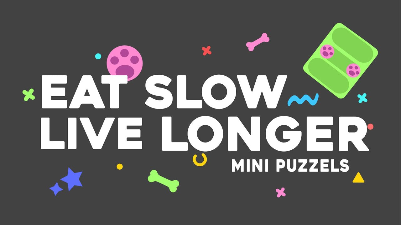 Eat Slow Live Longer Mini Puzzle Starry Night