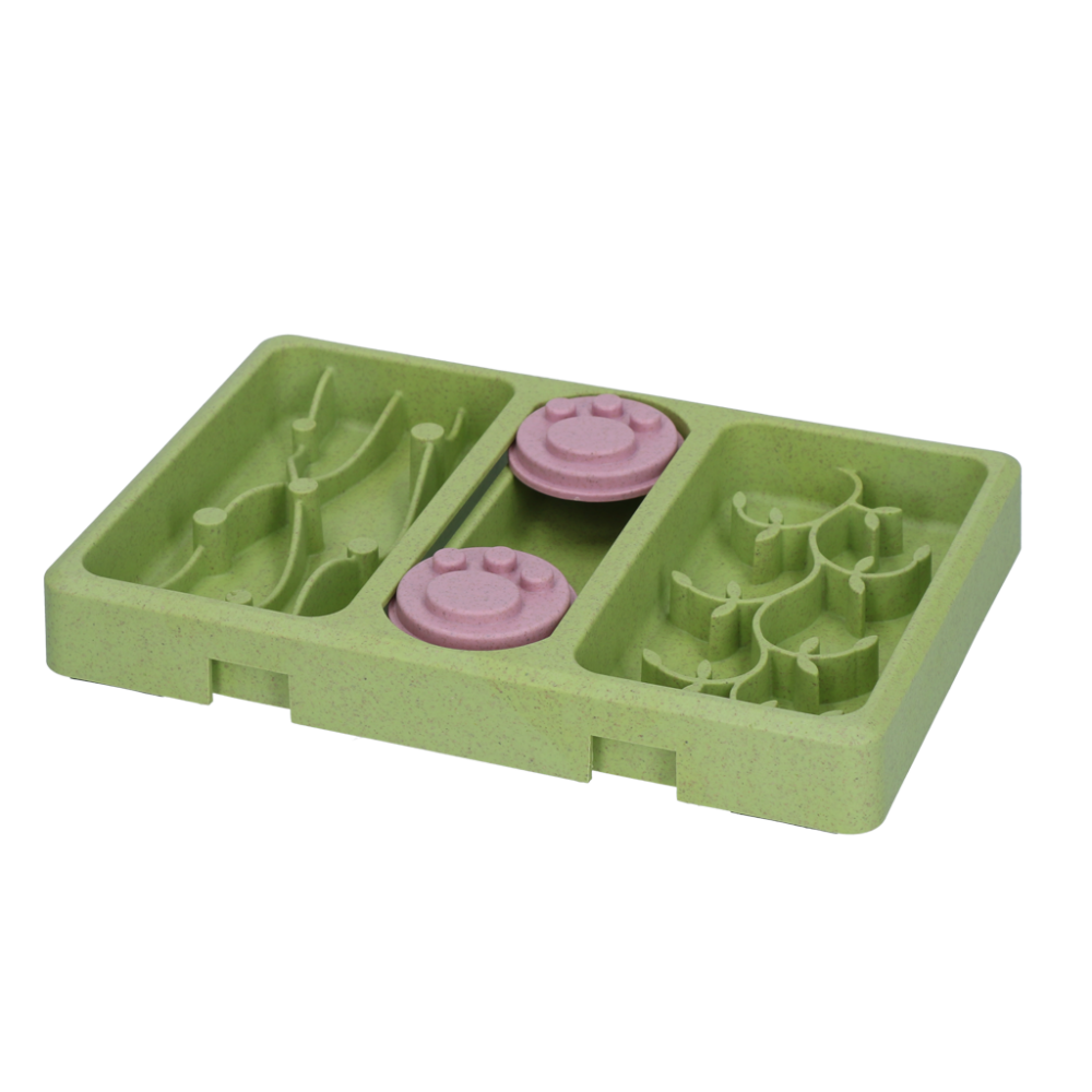 Eat Slow Live Longer Mini Puzzle Lush Jungle