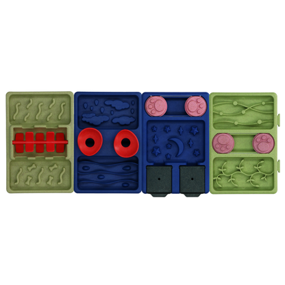 Eat Slow Live Longer Mini Puzzle Lush Jungle