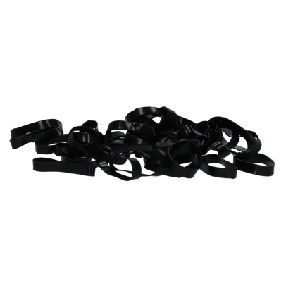 Excellent Horse Rubber Bands Silicone Black