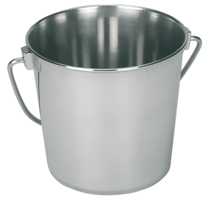 Emmer RVS 8,5 l