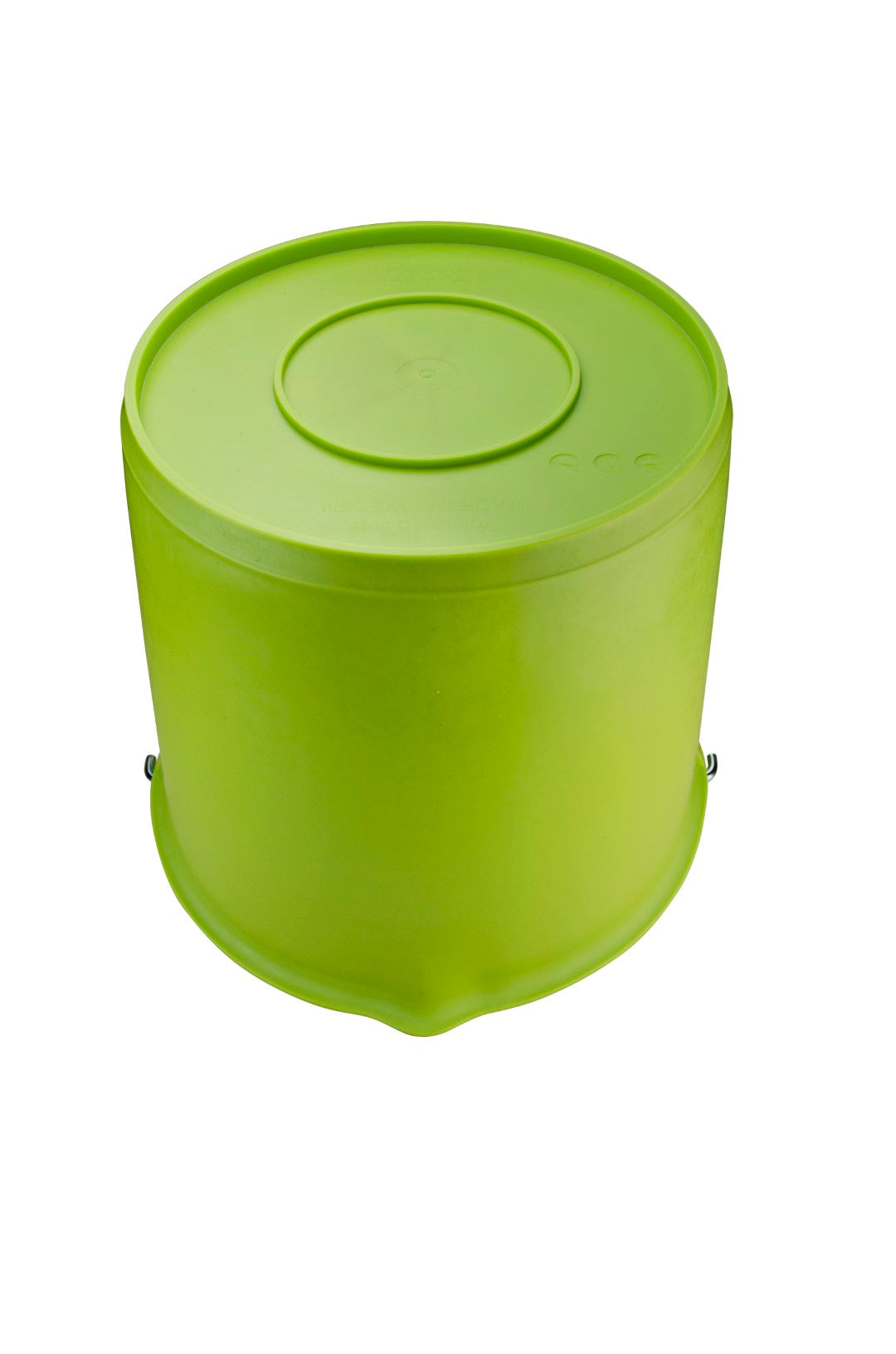 Emmer 15 l met schenktuit Groen