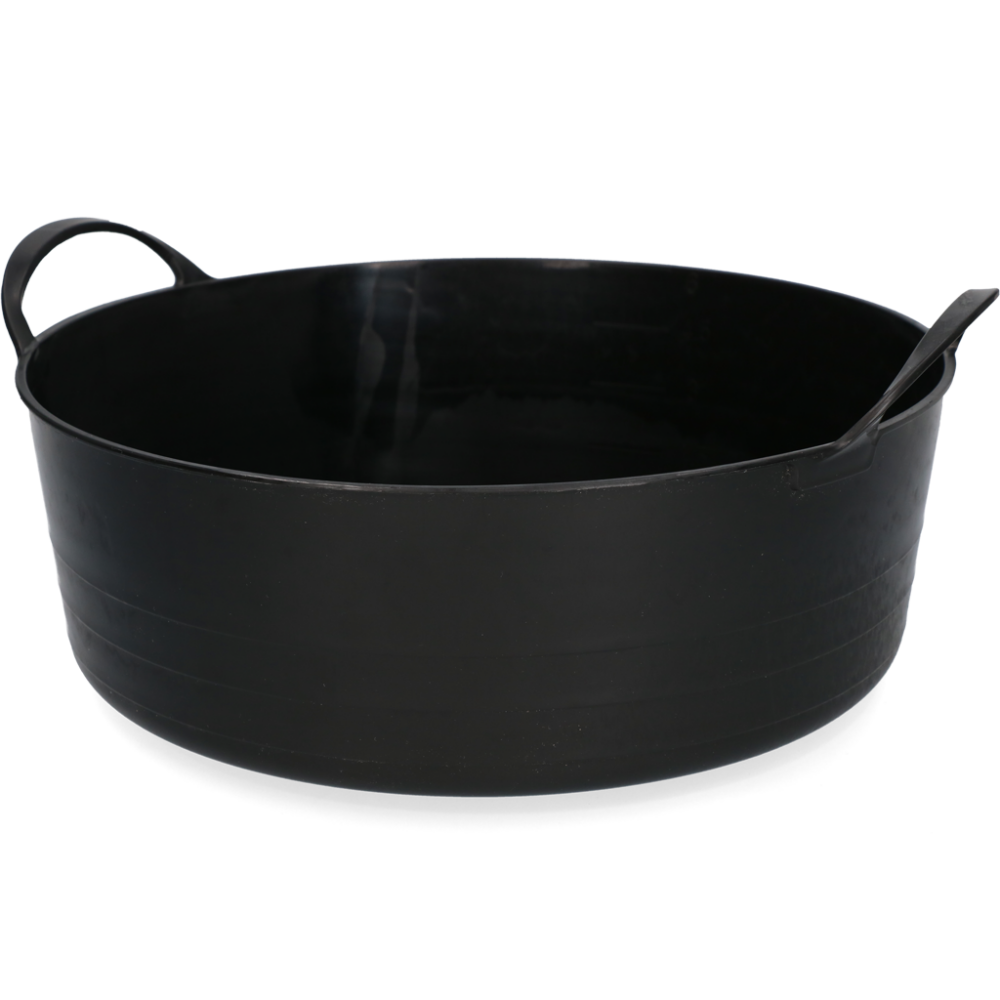 Emmer V-Trug Flexi 6 l Zwart