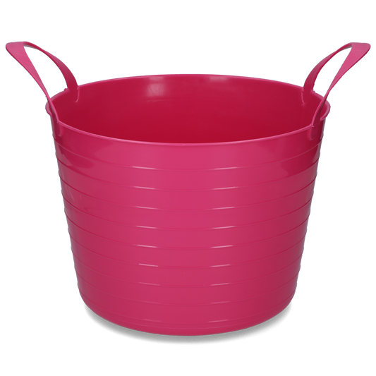 Emmer V-Trug Flexi 40 l Roze