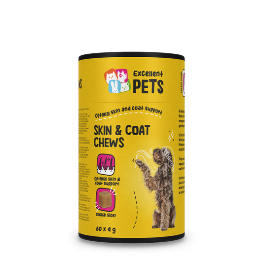 Excellent Pets Skin and Coat Chews 60 Treats