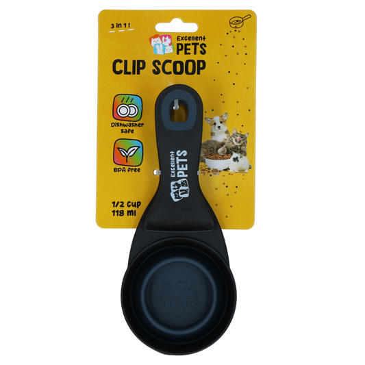 Excellent Pets Voerschep met Sluitclip 0,5 cup