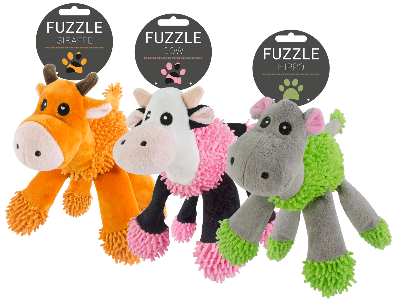 Fuzzle met 5 piepers Nijlpaard